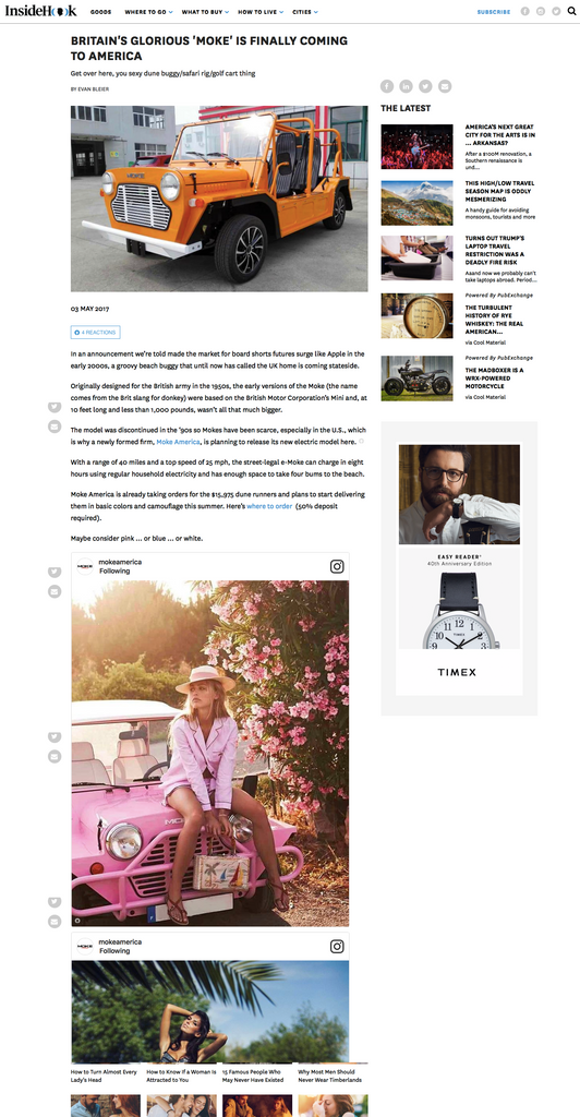 Inside Hook Mokeamerica